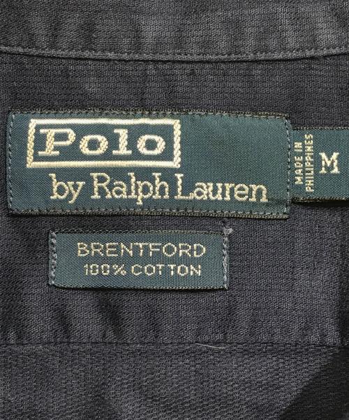 POLO RALPH LAUREN（ポロ・ラルフローレン）POLO RALPH LAUREN (ポロ・ラルフローレン) オープンカラーシャツ ネイビー サイズ:Mの古着・服飾アイテム