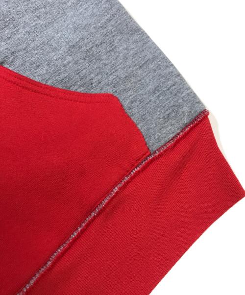 RUSSELL ATHLETIC（ラッセルアスレチック）RUSSELL ATHLETIC (ラッセルアスレチック) 2トーンダブルフェイスパーカー レッド サイズ:Lの古着・服飾アイテム