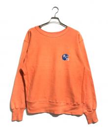 Champion（チャンピオン）の古着「リバースウィーブスウェット」｜オレンジ