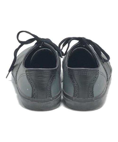 COMME des GARCONS COMME des GARCONS（コムデギャルソン コムデギャルソン）COMME des GARCONS COMME des GARCONS (コムデギャルソン コムデギャルソン) レザースニーカー グレー サイズ:2の古着・服飾アイテム