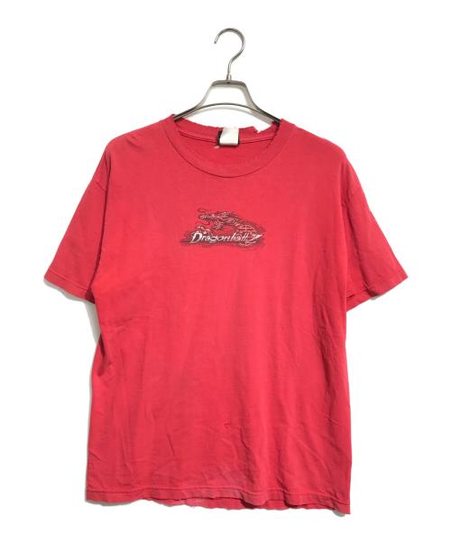 DRAGONBALL Z（ドラゴンボールゼット）DRAGONBALL Z (ドラゴンボールゼット) 00s DRAGONBALL Z(ドラゴンボールゼット)アニメTシャツ レッド サイズ:不明の古着・服飾アイテム