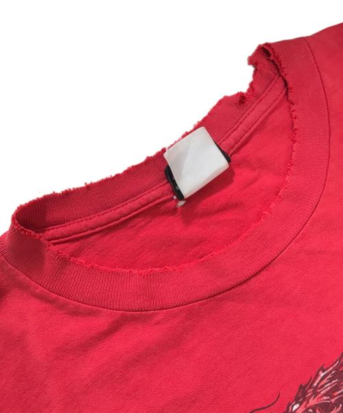 DRAGONBALL Z（ドラゴンボールゼット）DRAGONBALL Z (ドラゴンボールゼット) 00s DRAGONBALL Z(ドラゴンボールゼット)アニメTシャツ レッド サイズ:不明の古着・服飾アイテム