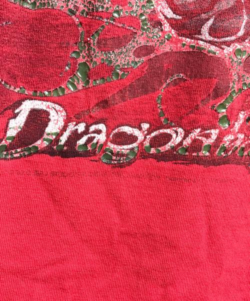 DRAGONBALL Z（ドラゴンボールゼット）DRAGONBALL Z (ドラゴンボールゼット) 00s DRAGONBALL Z(ドラゴンボールゼット)アニメTシャツ レッド サイズ:不明の古着・服飾アイテム
