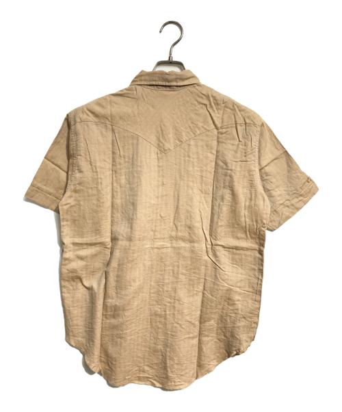 A BATHING APE（アベイシングエイプ）A BATHING APE (アベイシングエイプ) ウエスタンシャツ ブラウン サイズ:Mの古着・服飾アイテム