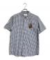 A BATHING APE（アベイシングエイプ）の古着「ワッペンギンガムチェックシャツ」｜ブラック