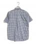 A BATHING APE (アベイシングエイプ) ワッペンギンガムチェックシャツ ブラック サイズ:M：12000円