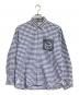 A BATHING APE（アベイシングエイプ）の古着「チェックシャツ」｜ブルー