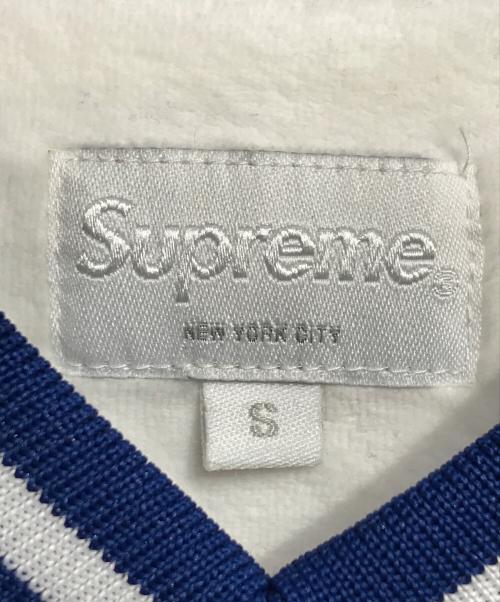 SUPREME（シュプリーム）SUPREME (シュプリーム) Velour Baseball Top ホワイト サイズ:Sの古着・服飾アイテム