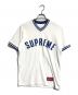 SUPREME（シュプリーム）の古着「Velour Baseball Top」｜ホワイト