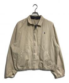 POLO RALPH LAUREN（ポロ・ラルフローレン）の古着「スイングトップ」｜ベージュ