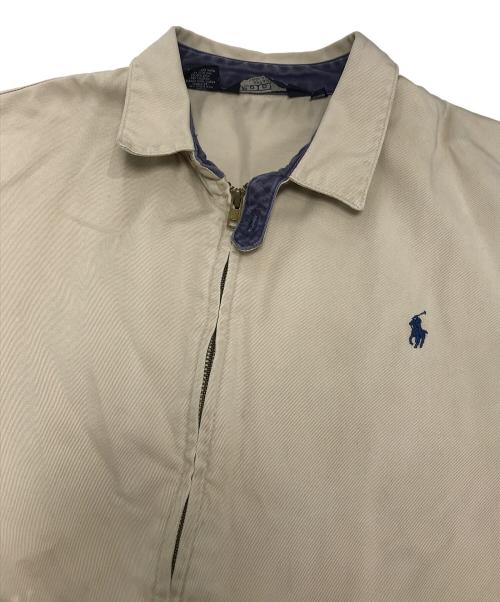 POLO RALPH LAUREN（ポロ・ラルフローレン）POLO RALPH LAUREN (ポロ・ラルフローレン) スイングトップ ベージュ サイズ:Lの古着・服飾アイテム