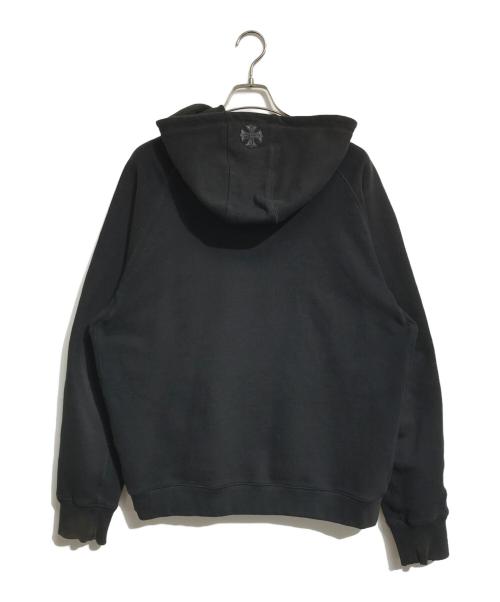 CHROME HEARTS（クロムハーツ）CHROME HEARTS (クロムハーツ) ジップパーカー ブラック サイズ:XLの古着・服飾アイテム