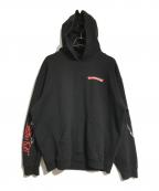 CHROME HEARTSクロムハーツ）の古着「MATTY BOY STAY FAST HOODIE」｜ブラック