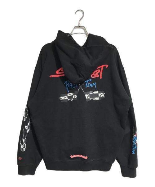 CHROME HEARTS（クロムハーツ）CHROME HEARTS (クロムハーツ) MATTY BOY STAY FAST HOODIE ブラック サイズ:XXLの古着・服飾アイテム