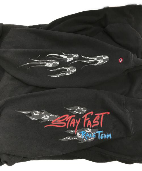 CHROME HEARTS（クロムハーツ）CHROME HEARTS (クロムハーツ) MATTY BOY STAY FAST HOODIE ブラック サイズ:XXLの古着・服飾アイテム