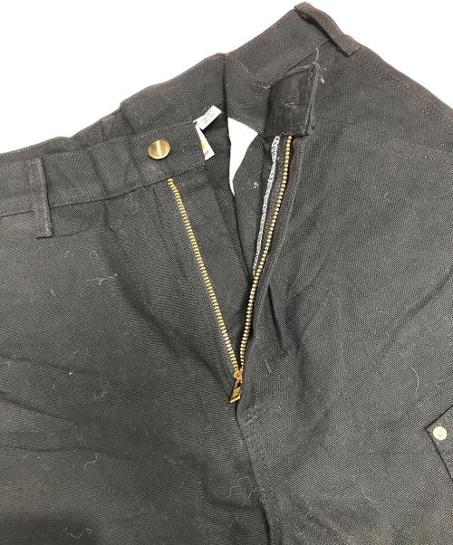 CarHartt（カーハート）CarHartt (カーハート) ダブルニーダック地パンツ ブラック サイズ:32×32の古着・服飾アイテム
