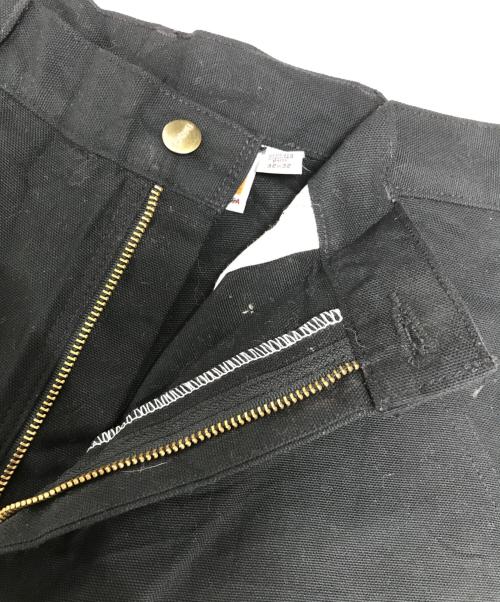 CarHartt（カーハート）CarHartt (カーハート) ダブルニーダック地パンツ ブラック サイズ:32×32の古着・服飾アイテム