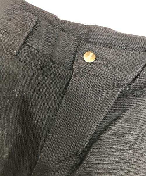 CarHartt（カーハート）CarHartt (カーハート) ダブルニーダック地パンツ ブラック サイズ:32×32の古着・服飾アイテム