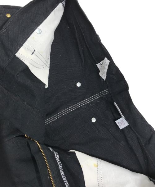 CarHartt（カーハート）CarHartt (カーハート) ダブルニーダック地パンツ ブラック サイズ:32×32の古着・服飾アイテム