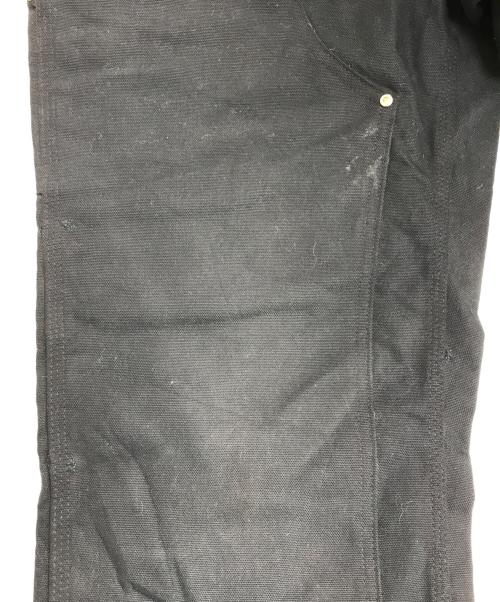 CarHartt（カーハート）CarHartt (カーハート) ダブルニーダック地パンツ ブラック サイズ:32×32の古着・服飾アイテム