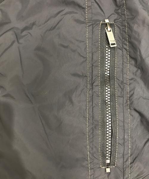 DIESEL（ディーゼル）DIESEL (ディーゼル) 多重ジップナイロンジャケット ブラック サイズ:Lの古着・服飾アイテム