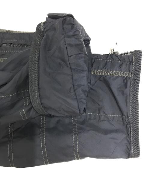 DIESEL（ディーゼル）DIESEL (ディーゼル) 多重ジップナイロンジャケット ブラック サイズ:Lの古着・服飾アイテム