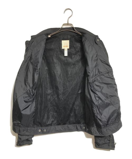 DIESEL（ディーゼル）DIESEL (ディーゼル) 多重ジップナイロンジャケット ブラック サイズ:Lの古着・服飾アイテム