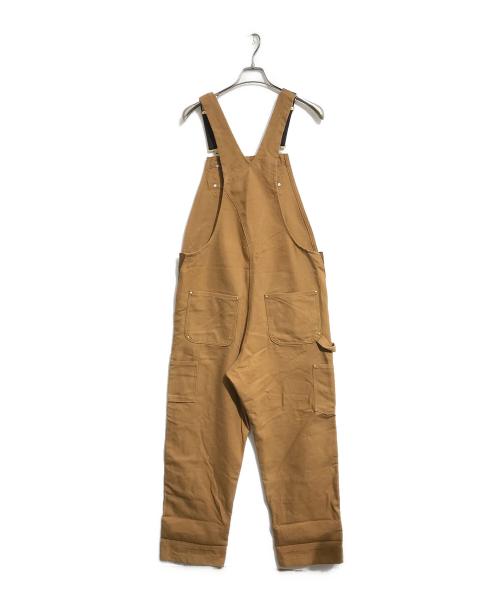 CarHartt（カーハート）CarHartt (カーハート) ダブルニーオーバーオール ベージュ サイズ:34×32の古着・服飾アイテム