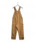 CarHartt (カーハート) ダブルニーオーバーオール ベージュ サイズ:34×32：10000円