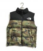 THE NORTH FACEザ ノース フェイス）の古着「ヌプシベスト」｜カーキ