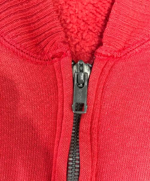 Healthknit（ヘルスニット）Healthknit (ヘルスニット) ヴィンテージスウェットジャケット レッド サイズ:Lの古着・服飾アイテム