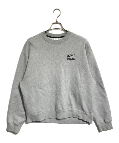 NIKE（ナイキ）NIKE (ナイキ) stussy (ステューシー) スウェット グレー サイズ:Sの古着・服飾アイテム