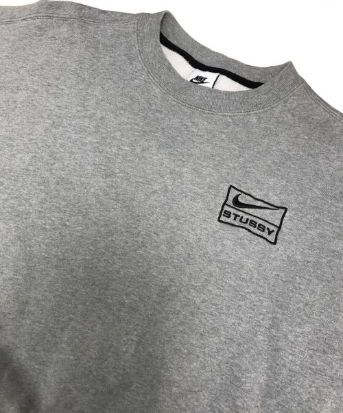 NIKE（ナイキ）NIKE (ナイキ) stussy (ステューシー) スウェット グレー サイズ:Sの古着・服飾アイテム