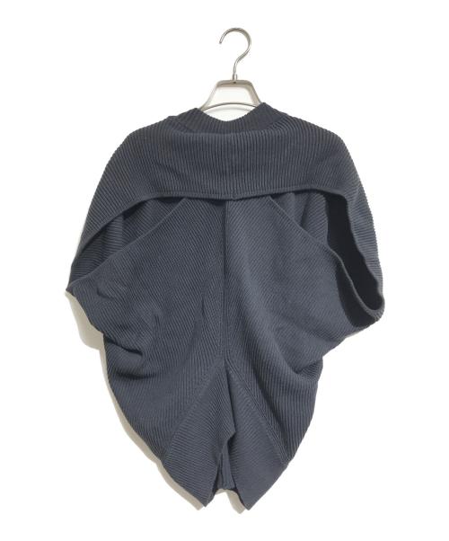 ISSEY MIYAKE（イッセイミヤケ）ISSEY MIYAKE (イッセイミヤケ) 変形ベスト ブラック サイズ:Mの古着・服飾アイテム