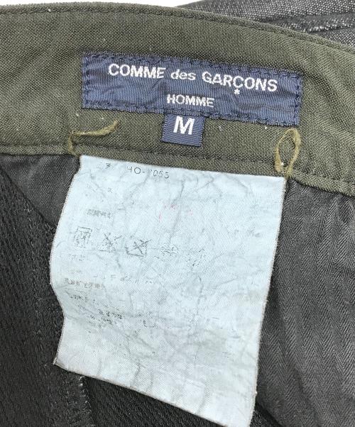 COMME des GARCONS HOMME（コムデギャルソン オム）COMME des GARCONS HOMME (コムデギャルソン オム) スリムパンツ ブラック サイズ:Mの古着・服飾アイテム