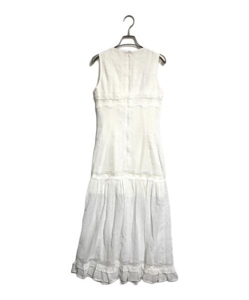 ANDMARY（アンドマリー）ANDMARY (アンドマリー) Amelia lace long dress ホワイト サイズ:FREE 未使用品の古着・服飾アイテム