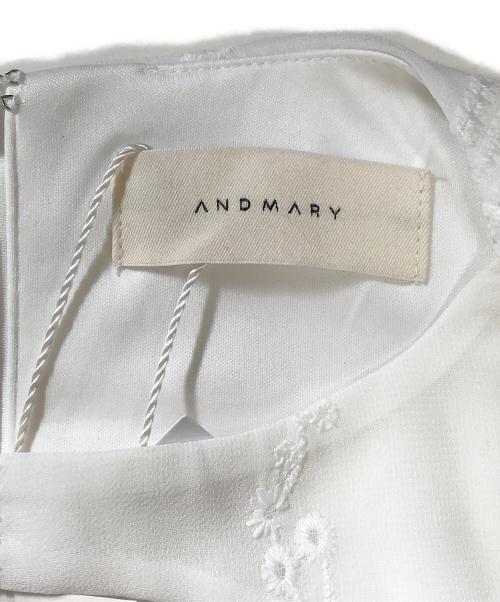 ANDMARY（アンドマリー）ANDMARY (アンドマリー) Amelia lace long dress ホワイト サイズ:FREE 未使用品の古着・服飾アイテム