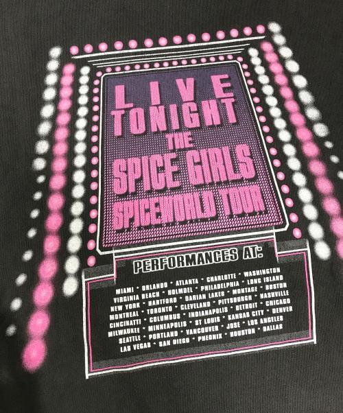 アーティストTシャツ（アーティストTシャツ）アーティストTシャツ (アーティストTシャツ) 90s SPICE GIRLS(スパイス・ガールズ) アーティストTシャツ ブラック サイズ:Mediumの古着・服飾アイテム
