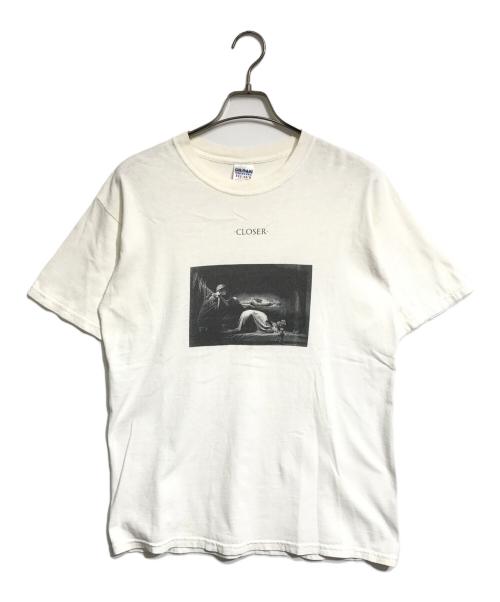 バンドTシャツ（バンドTシャツ）バンドTシャツ (バンドTシャツ) JOY DIVISION(ジョイ・ディヴィジョン) バンドTシャツ ホワイト サイズ:Mの古着・服飾アイテム