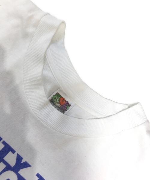 バンドTシャツ（バンドTシャツ）バンドTシャツ (バンドTシャツ) 90s THE ROLLING STONES(ローリングストーンズ) バンドTシャツ ホワイト サイズ:XLの古着・服飾アイテム