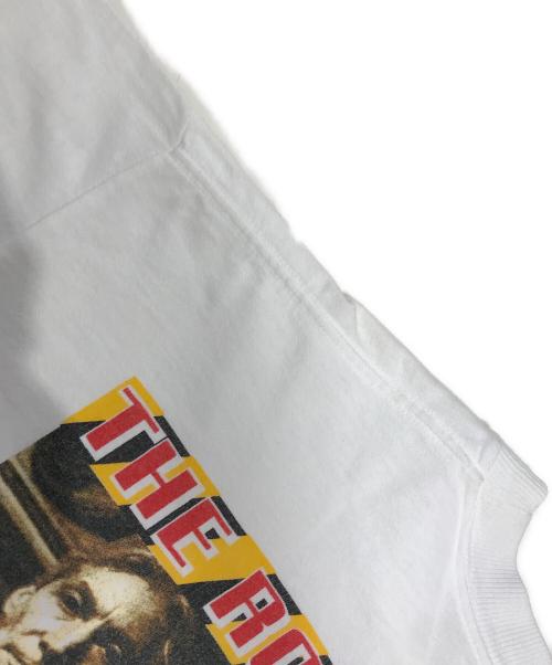 バンドTシャツ（バンドTシャツ）バンドTシャツ (バンドTシャツ) 90s THE ROLLING STONES(ローリングストーンズ) バンドTシャツ ホワイト サイズ:XLの古着・服飾アイテム