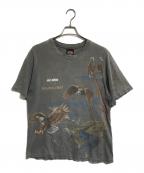 モーターサイクルTシャツモーターサイクルTシャツ）の古着「HARLEY-DAVIDSON(ハーレーダビッドソン) モーターサイクルTシャツ」｜ブラック