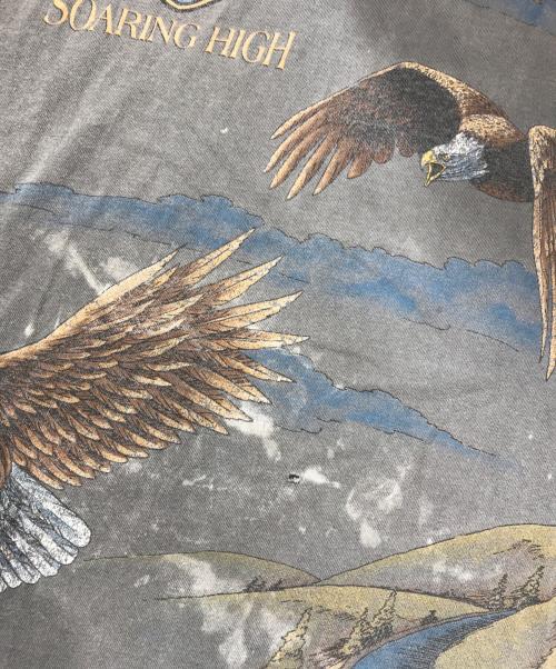 モーターサイクルTシャツ（モーターサイクルTシャツ）モーターサイクルTシャツ (モーターサイクルTシャツ) HARLEY-DAVIDSON(ハーレーダビッドソン) モーターサイクルTシャツ ブラック サイズ:Lの古着・服飾アイテム