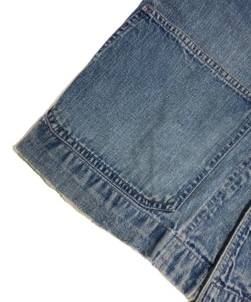 VINTAGE MILITARY（ヴィンテージ ミリタリー）VINTAGE MILITARY (ヴィンテージ ミリタリー) U'S NAVY ショールカラーデニムジャケット インディゴ サイズ:表記なしの古着・服飾アイテム