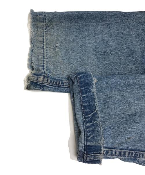 VINTAGE MILITARY（ヴィンテージ ミリタリー）VINTAGE MILITARY (ヴィンテージ ミリタリー) U'S NAVY ショールカラーデニムジャケット インディゴ サイズ:表記なしの古着・服飾アイテム