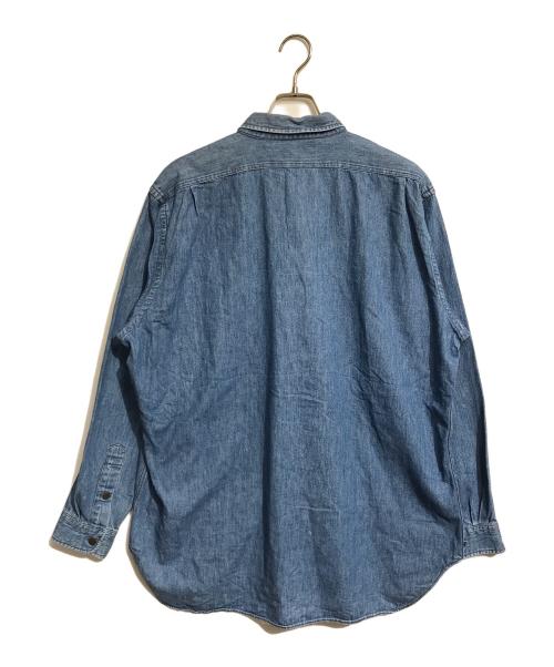 POLO RALPH LAUREN（ポロ・ラルフローレン）POLO RALPH LAUREN (ポロ・ラルフローレン) デニムシャツ インディゴ サイズ:XLの古着・服飾アイテム