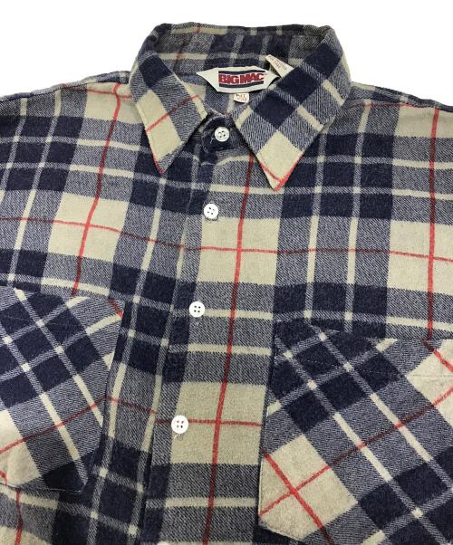big mac（ビッグマック）big mac (ビッグマック) ネルシャツ ネイビー サイズ:M　15-151/2の古着・服飾アイテム