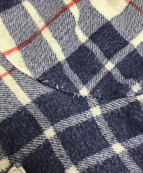 big mac（ビッグマック）big mac (ビッグマック) ネルシャツ ネイビー サイズ:M　15-151/2の古着・服飾アイテム