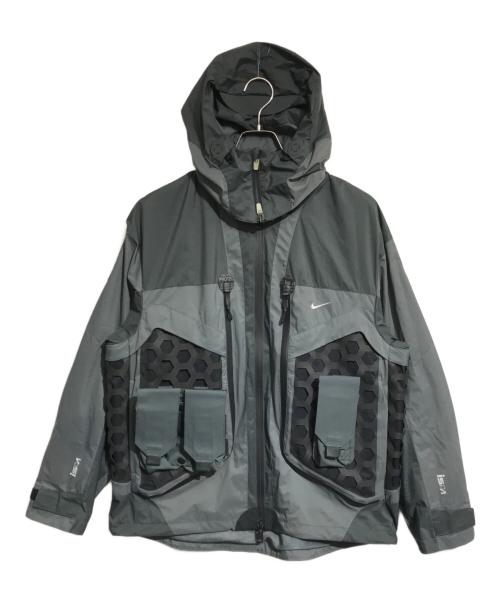 NIKE（ナイキ）NIKE (ナイキ) ISPA BUTTERFLY JACKET グレー サイズ:Lの古着・服飾アイテム