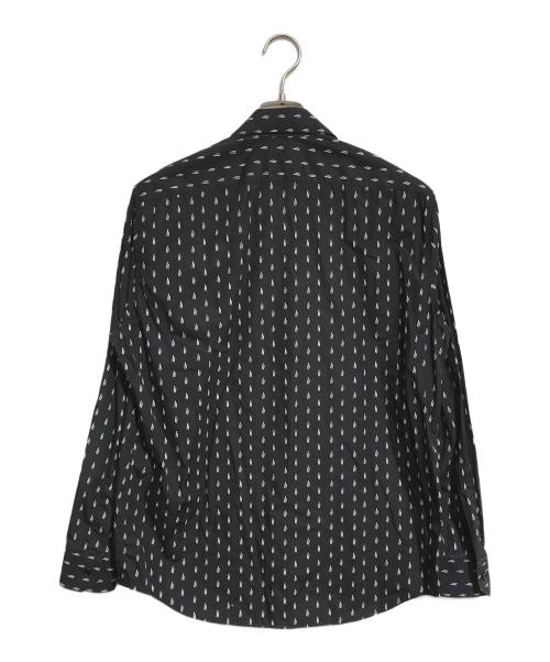 CELINE（セリーヌ）CELINE (セリーヌ) ダブルドットラインシャツ ブラック サイズ:Mの古着・服飾アイテム